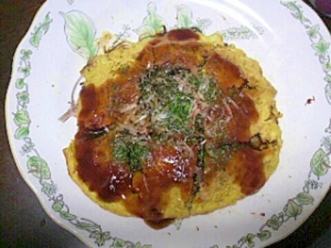 牛乳に，焼き肉のたれ！おいしい広島焼